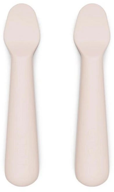 Lalo 리틀 스푼 세트 - 유아 및 아기를 위한 2피스 아기 스푼 세트 - 식품 등급 실리콘으로 제작 식기 세척기 사용 가능 - 초기 식사 시간을 위한 아기 수유 필수품 -, Grapefruit, 1개 - 쿠팡