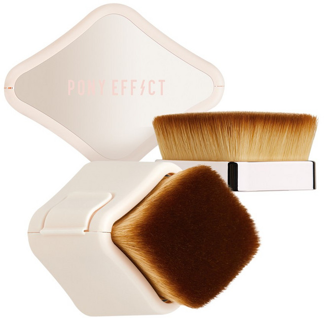 포니이펙트 트랜스 포터블 파운데이션 브러시, 1개, 혼합색상