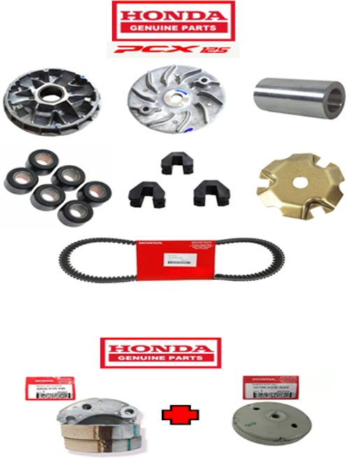 혼다 순정품 PCX125(2022) 구동계9종 세트, 1세트, 2022