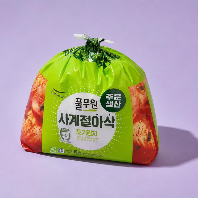 3위 - 풀무원 사계절 아삭 포기김치 10kg 1개