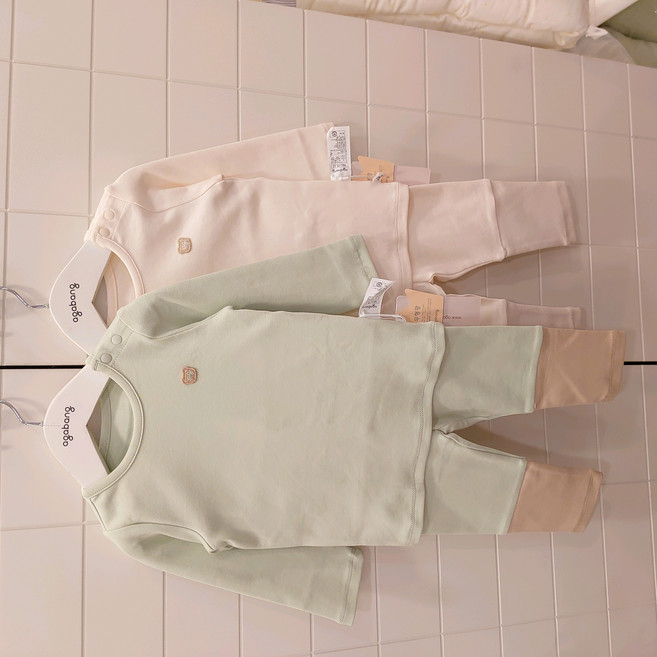 아가방 NC청주점# 26년봄신상~무형광원단~신축성 좋은 슬림 핏 라운드 내의