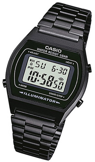 카시오 B640WC-5A 남녀공용 디지털 메탈시계