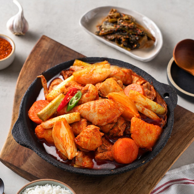 [미식한가] 국내산 닭볶음탕 한마리 1300g, 1개, 1.3kg