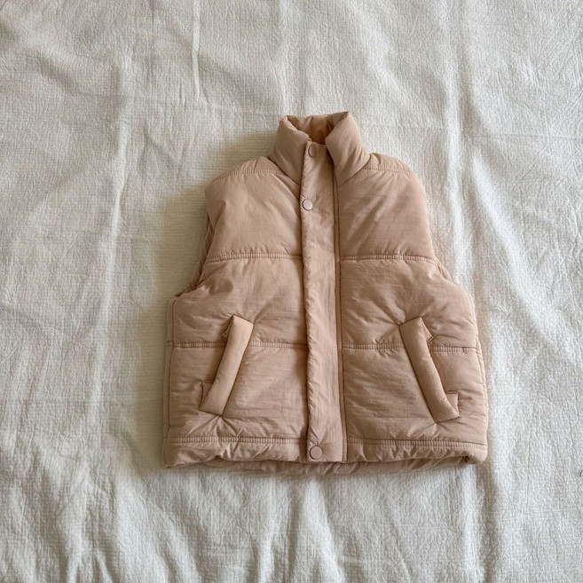 兒童舖棉背心 保暖女童背心