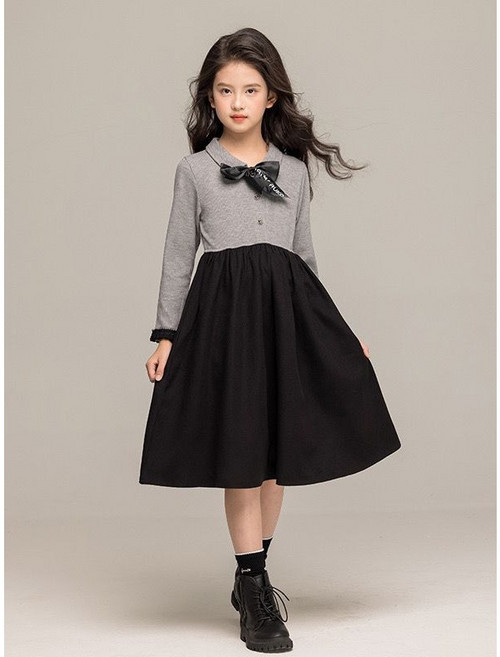 아짱 연주 콩클 원피스 여아 주니어 플리츠 정장 하객룩 원피스 콩쿨룩