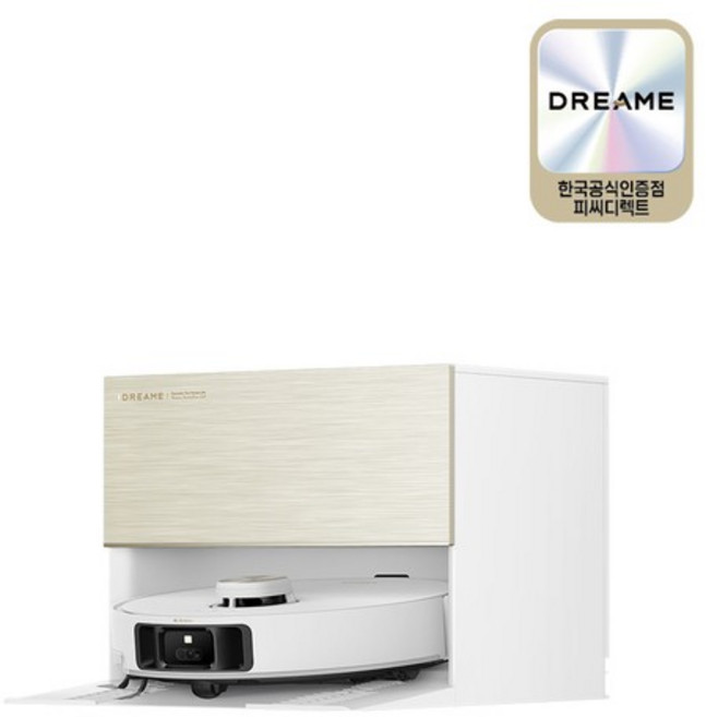 드리미 올인원 로봇청소기 직배수 전용, 화이트, L50s Pro Nano