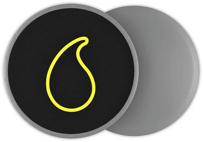 스위트 스웨트 코어 AB 슬라이더2개 | 하드우드 또는 카펫 표면용 양면 피트니스 슬라이더 Ab 및 운동에 이상적임 - 쿠팡