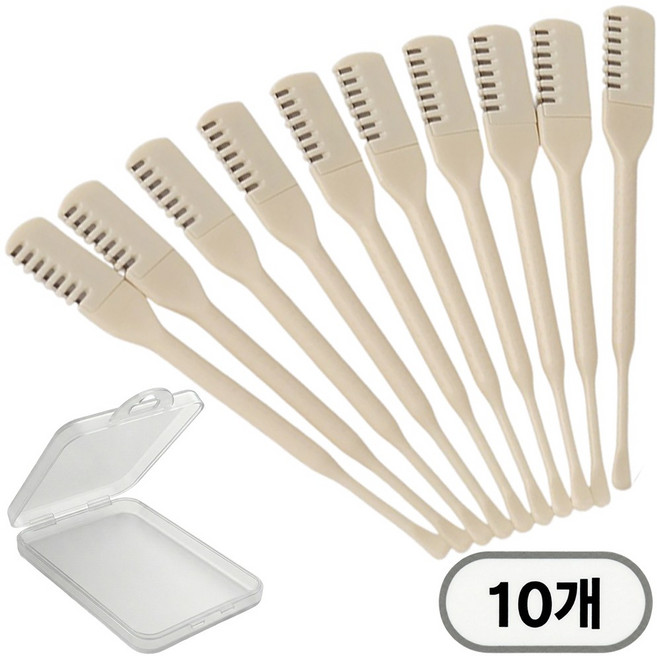 리빙홈디테일 콧털제거기, 10개, 화이트