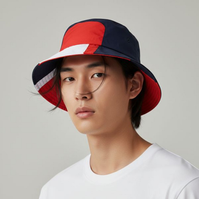 제이린드버그 남성 브릿지 버킷 햇 GMAC08213 6855, 단일사이즈, Navy