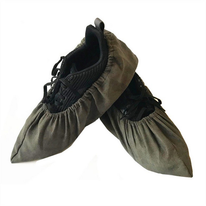 슬라이딩 홈케이팅 보드 덧신 10개 실내 하체운동 더블팩 스웨이드 다크 그린