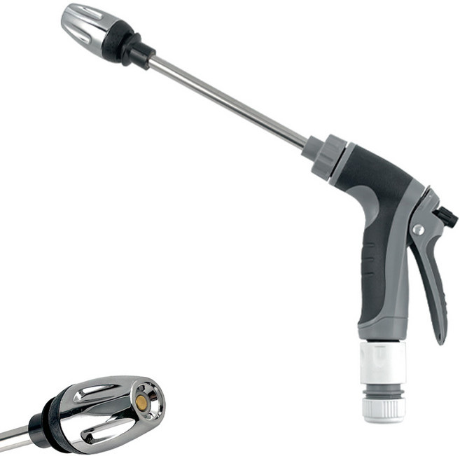 고압력 세차 분사기 물분사기 물호스 고압 베란다 세차 정원 호수 청소 수도 워터건, 1개