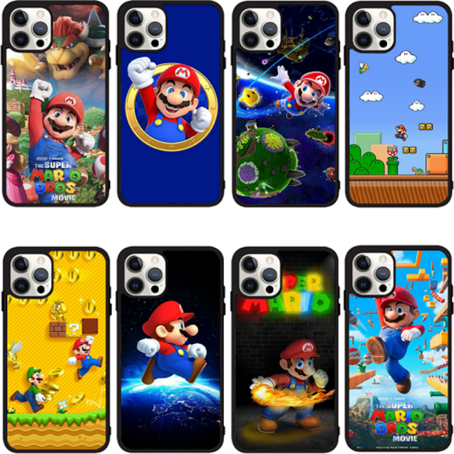 슈퍼마리오 어린이 최애 게임 휴대폰케이스 전기종제작 M53 A15 A24 V50 S21+ S22+ S23+ S24+ S20FE S23FE 아이폰12 아이폰12프로 아이폰12미니