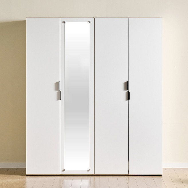 가이온 데센트 LPM 1600 거울도어 옷장 장농, 화이트