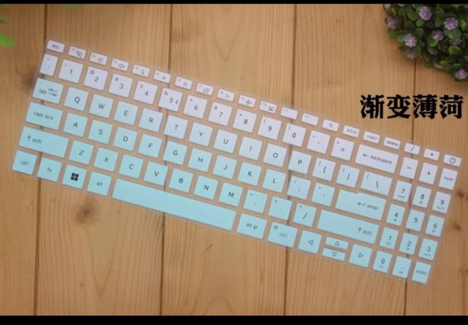 노트북 키보드 커버 스킨 15.6 인치 에이서 아스파이어 3 A315-24P A315-24PT A315-59 아스파이어 5 A515 A515-57 A515-58M A515-58GM, [03] Gradual skyblue, 1개