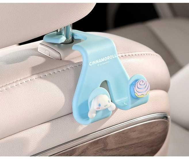 산리오 차량용 후크 다용도 걸이, 시나모롤, 1개