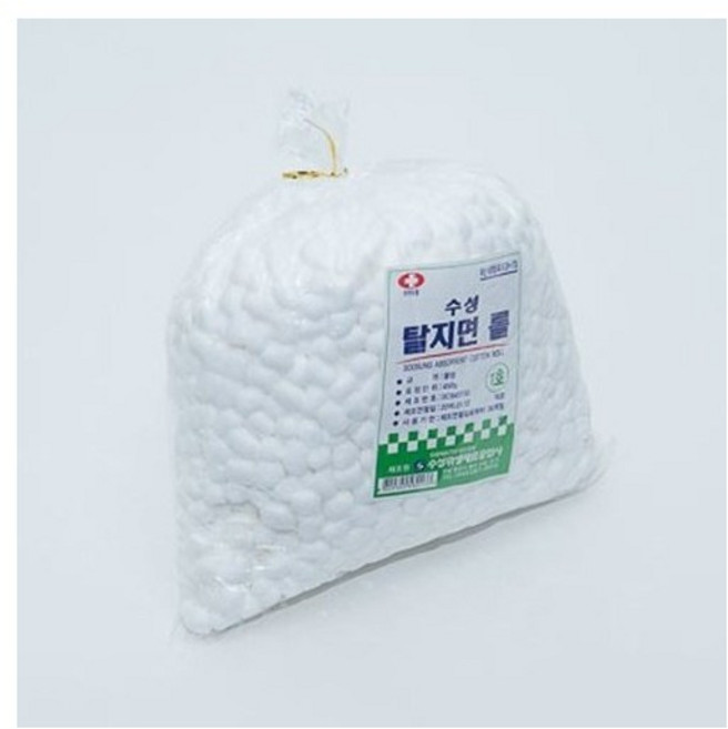 수성 코튼볼 슬라이스 1호 450g 1봉, 1개, 1개입