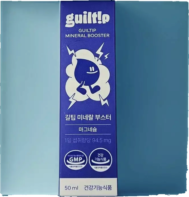 길팁 미네랄부스터 미네랄 워터 영양제, 1개, 50ml