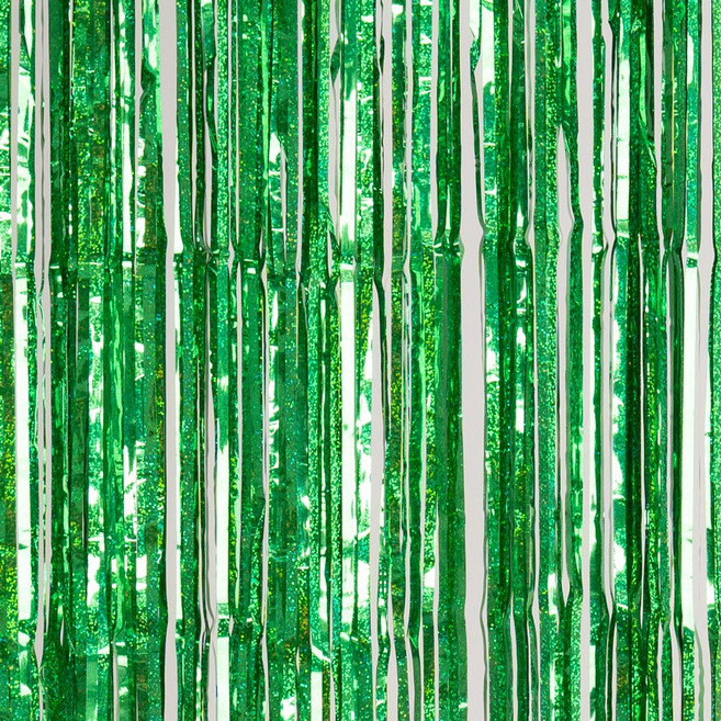 아트포유 은박 수술 홀로그램 펄 파티커튼, 그린, 1개