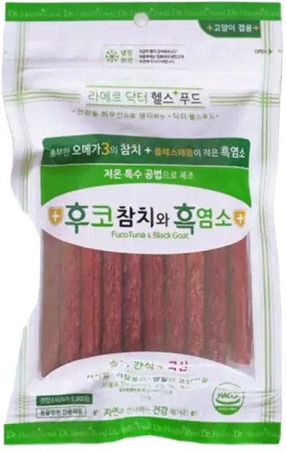 후코참치와흑염소 120g 라메르 닥터 헬스푸드, 1개, 참치, 흑염소
