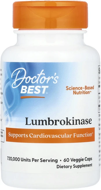 Doctor's Best 룸브로키나아제 40mg 베지 캡슐 60정(1정당 20mg), DoctorsBest룸브로키나아제40mg베지캡슐60정1, 1개, 60정 - 쿠팡