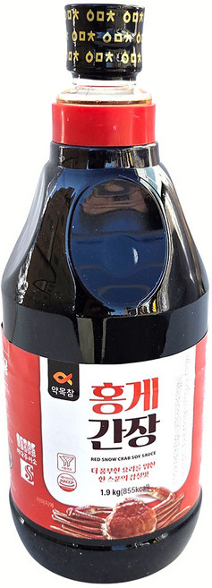 새마원 약목참 홍게간장 맛간장 어간장 맛장 소스, 1.9kg, 1개