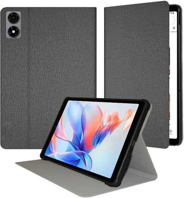 ALLDOCUBE iplay 70 mini Pro 패브릭 북커버 케이스, 애쉬그레이, 1개