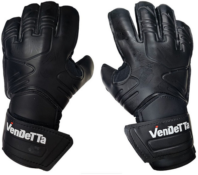 벤데타 골키퍼장갑 VT-G2401, 올블랙, 1개