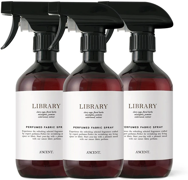 에이센트 섬유탈취제 500ml, 3개 - 쿠팡