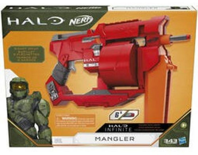 孩之寶 NERF 最後一戰 Halo Mangler 外星發射器 HE9274 泡棉子彈軟彈槍, 1個