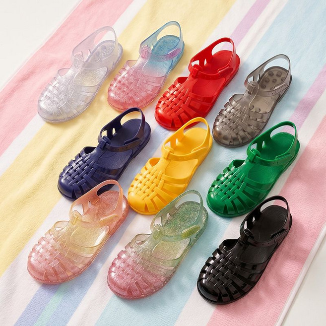 페이퍼플레인키즈 어린이 토들러 물놀이 아쿠아 아동 샌들 여름 여아 남아 키즈 슈즈 젤리 비치 신발