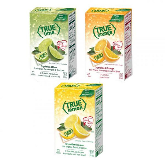 트루시트러스 아이스티 3종 세트 레몬 오렌지 라임 각 32개, True Citrus 아이스티 에이드 원액 분말 가루, 25.6g