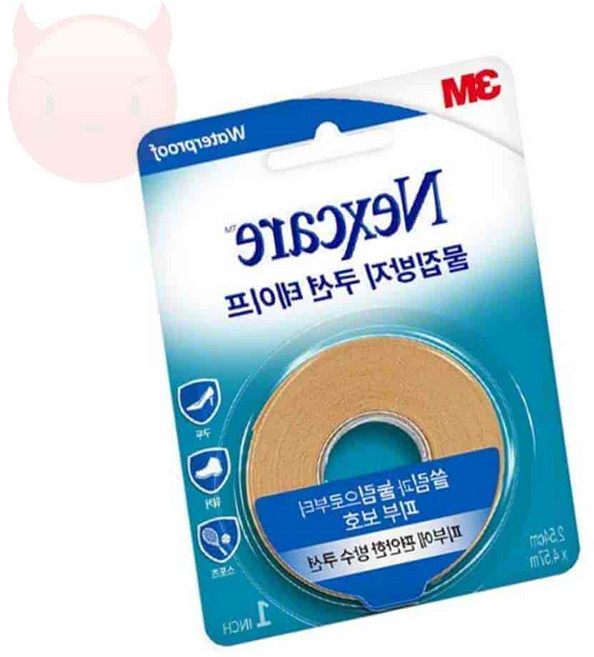 완자마트 물집방지 쿠션 테이프 2.5cm 4.57M