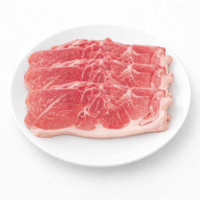 국내산 한돈 돼지고기 냉장 생 앞다리살 제육용 불고기용 500g 슬라이스 전지 미박, 제육/불고기용  500g, 1