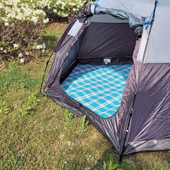 원터치 텐트 매트 국산 피크닉 방수 육각 헥사돔 텐트매트