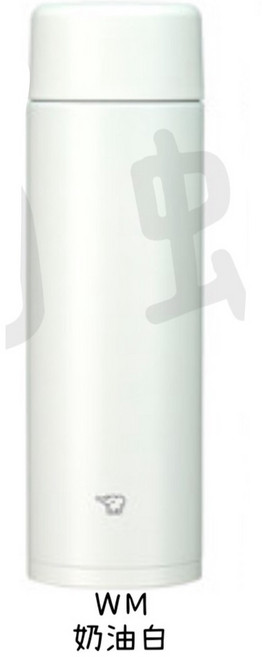 ZOJIRUSHI 象印 SM-ZA60一體式中栓上蓋保溫杯 輕巧便攜, 奶油白(WM),600ML, 1個, 600ml