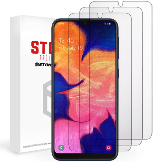 스톤스틸 전면 크리스탈 액정 보호 강화유리 보호필름 3매, 3개