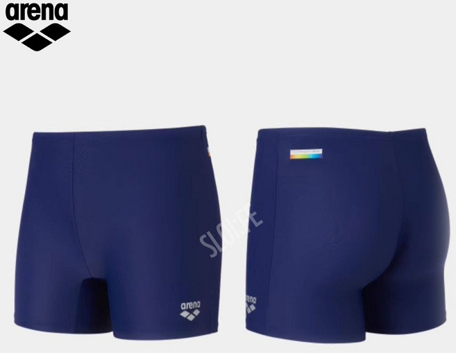 아레나 남자수영복 강습용 수영장 탄탄이 남성 사각 실내수영복 3부