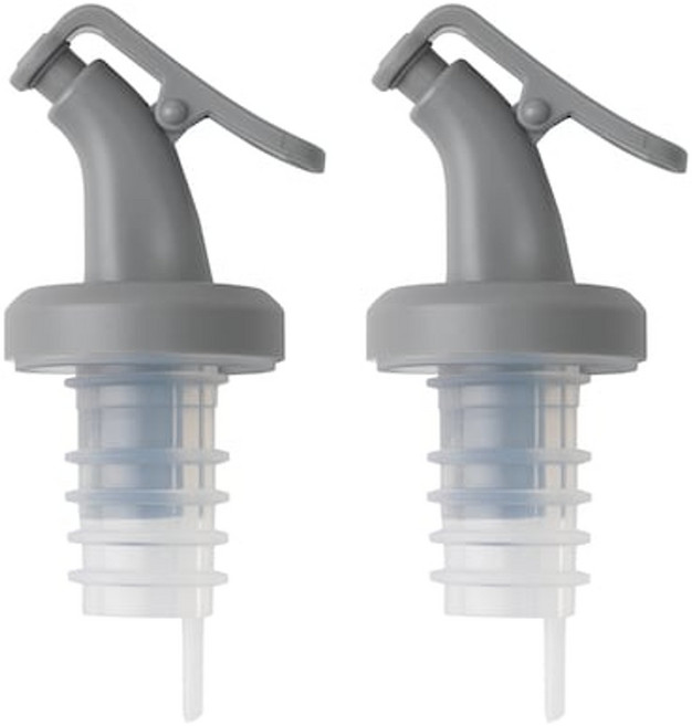 이케아 뢰스타그바르 오일 푸어러 참기름 와인 병마개 2개, 화이트그레이