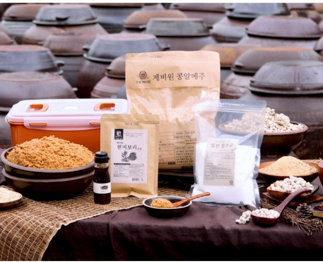 전통식품 안동제비원 전통 된장 담그기 된장만들기 세트, 1개, 3.5kg