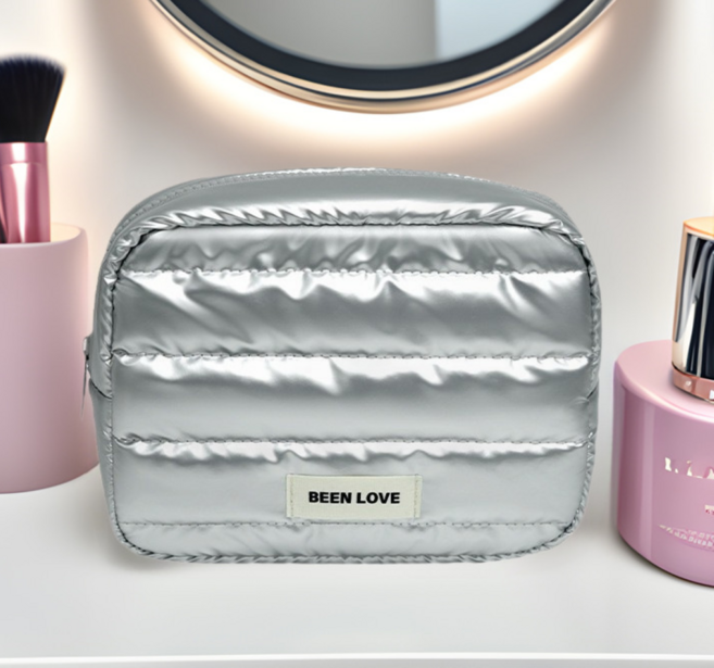 [ 1+1 ] 패딩 파우치 화장품 파우치 메이크업 퀼팅백