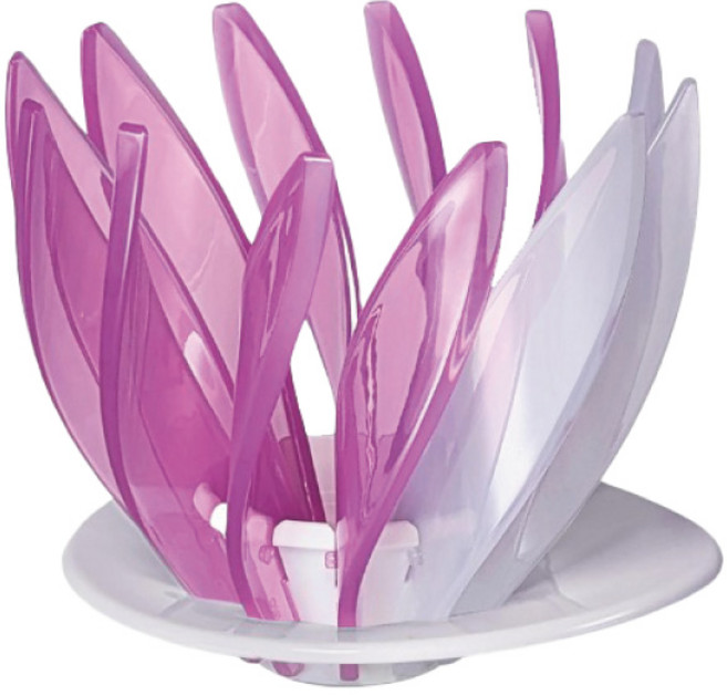 HARIO V60 睡蓮濾杯 1-4杯 粉白 VDSU-02-MK, 1個, 濾杯+支架, 480ml