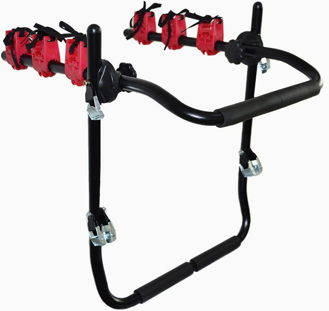 차량용 자전거 캐리어 SUV 자동차 트렁크 거치대 튼튼한 암 마운트 랙 해치백 리어 및 지붕, 1개