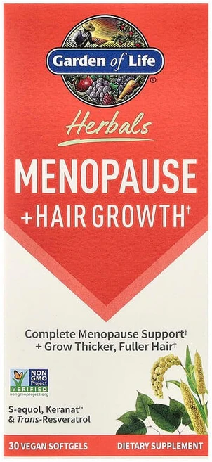 가든 오브 라이프 허브 폐경기 모발 성장 베리 비건 소프트젤 30정, 1개 - 쿠팡