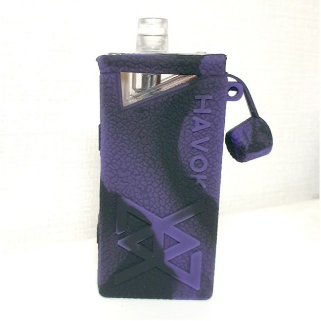 유웰 하복 SE 하보크 실리콘 케이스 블랙앤퍼플, 1개, 블랙앤퍼플 [HAVOK]