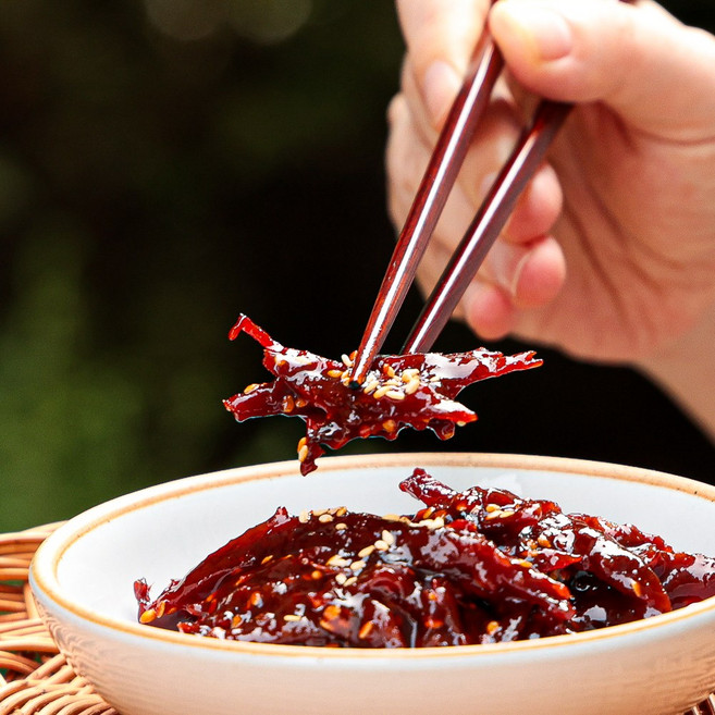 찢은 굴비 고추장 장아찌 순창 이기남, 500g