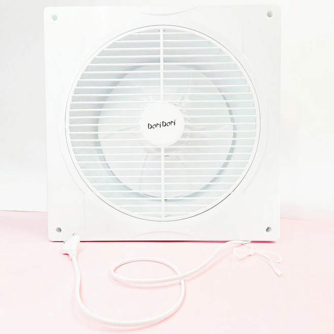 DoriDori 동우 자동개폐식 저소음 벽부형 환풍기 300mm, 고객직접설치, DWV-300DRA