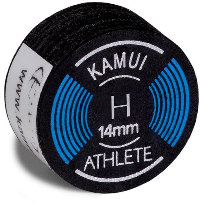 Kamui Athlete Billiard Pool Cue Tip Hard 14 mm – 1 pc, Kamui Athlete Billiard Pool Cu