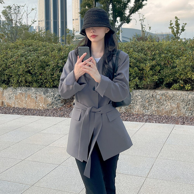 (초특가 고퀄리티)(국내 자체 제작)(당일 발송) 레브 노카라 타이 쓰리버튼 자켓