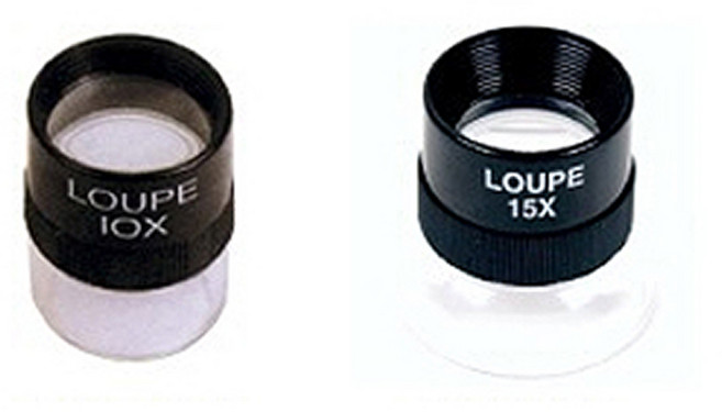 HANDO 확대경 10배율15배율 관찰 정밀 확대 작업용, 1개