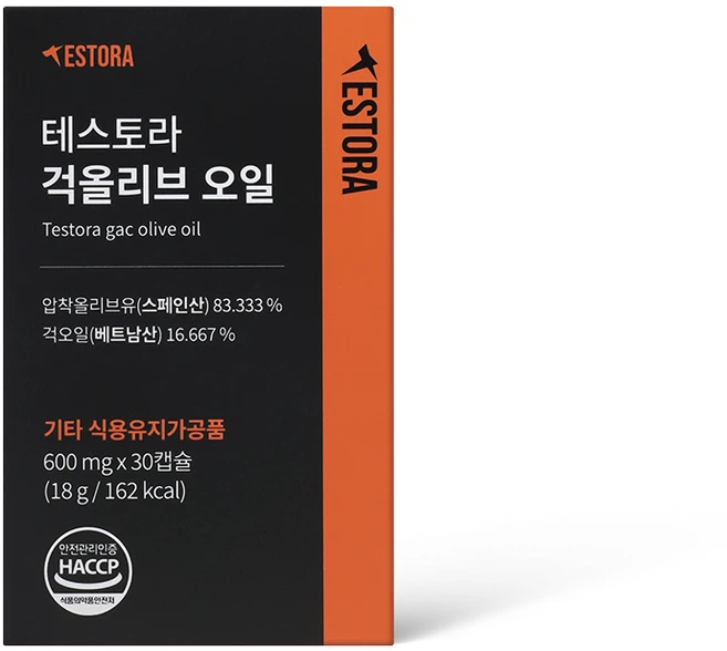 테스토라 걱올리브 오일, 1개, 30정 - 쿠팡
